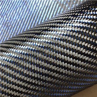 Tesatura albastra din fibra de carbon